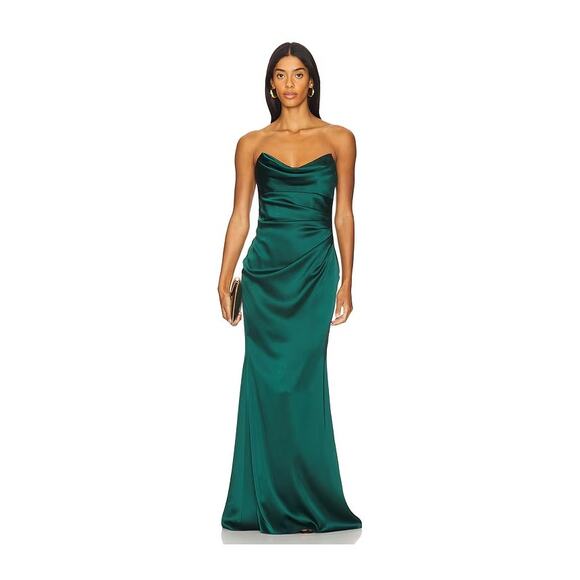 NEW NWT Katie May Taylor dress in Rain Forest Green Size XS - Picture 1 of 8